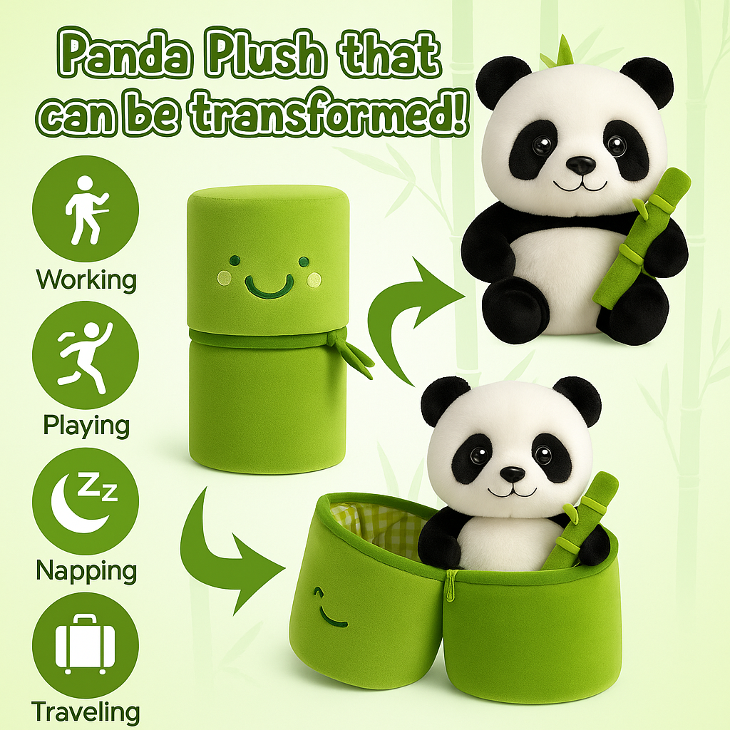 SnuggleBoo™ Panda in Bamboo – Cutest Gift Ever!