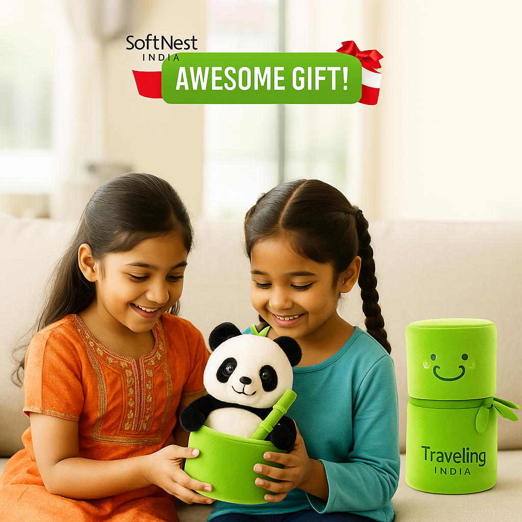 SnuggleBoo™ Panda in Bamboo – Cutest Gift Ever!