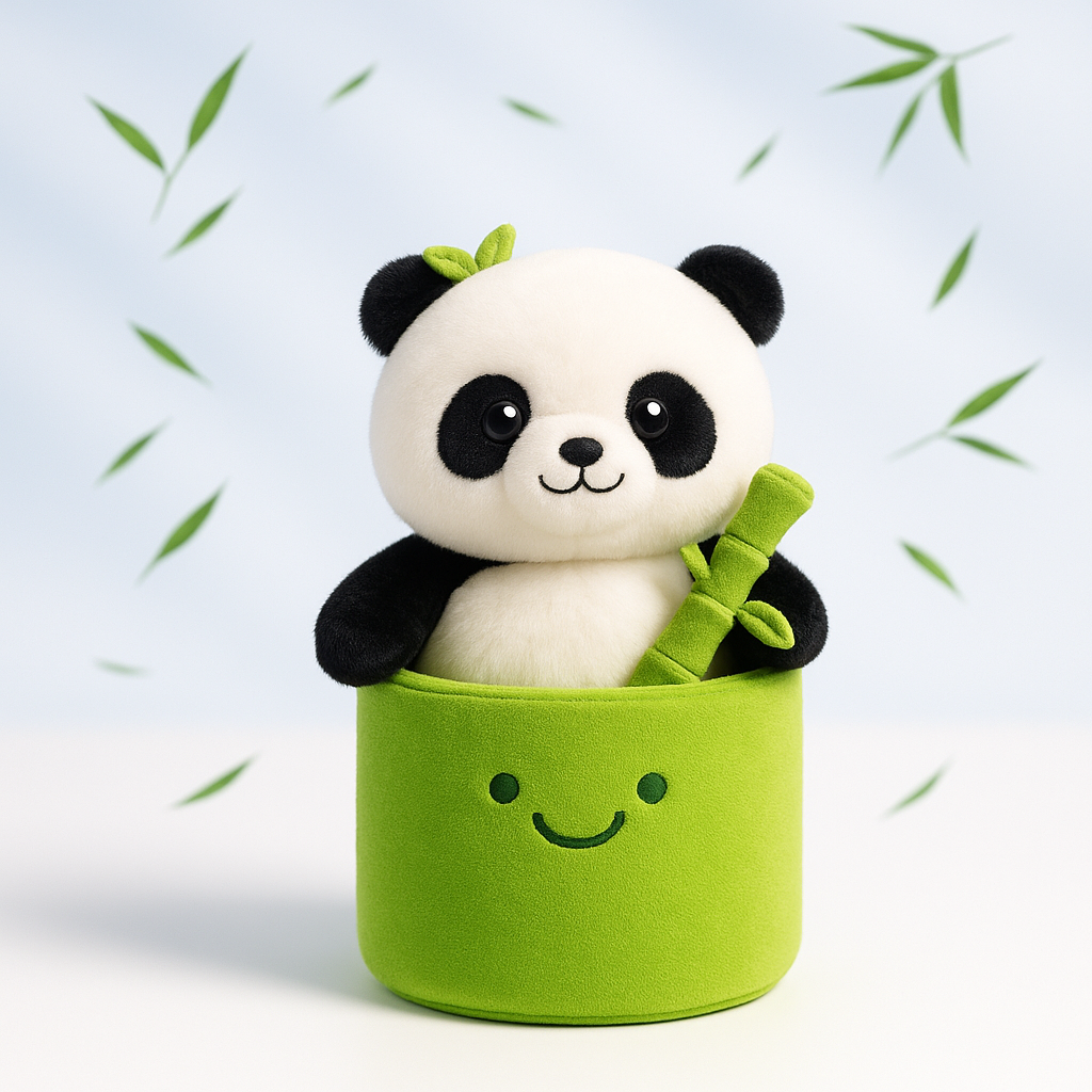 SnuggleBoo™ Panda in Bamboo – Cutest Gift Ever!